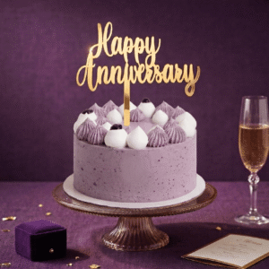 Acrylic Topper - Happy Anniversary